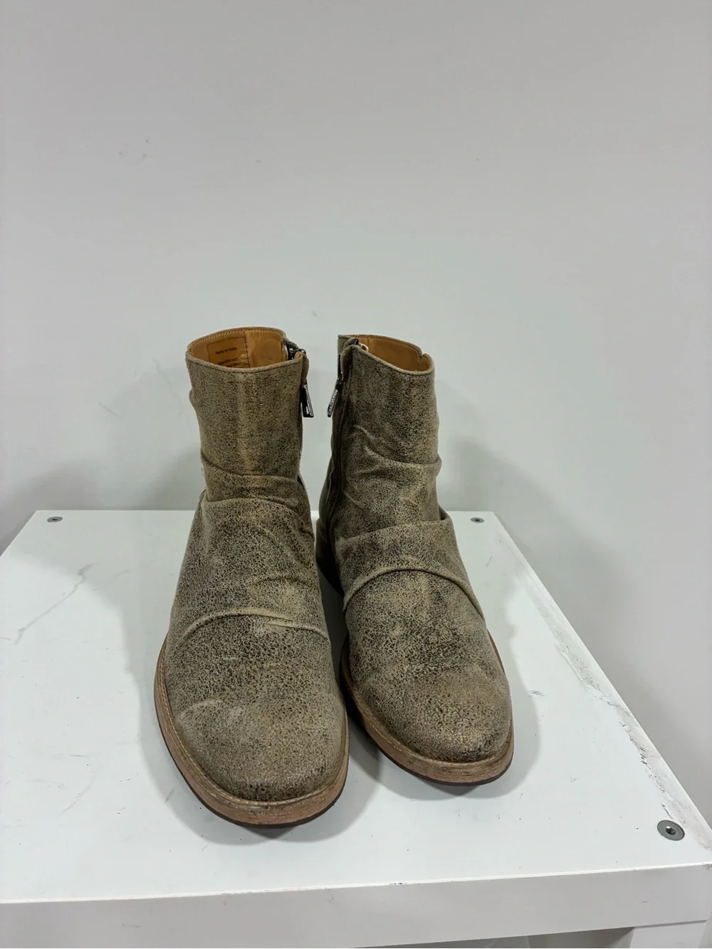 John Varvatos Collection Morrison Sharpei Boot Size EU 41 USA 8